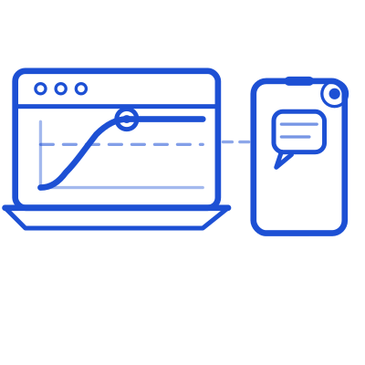 Live strength dashboard with alert